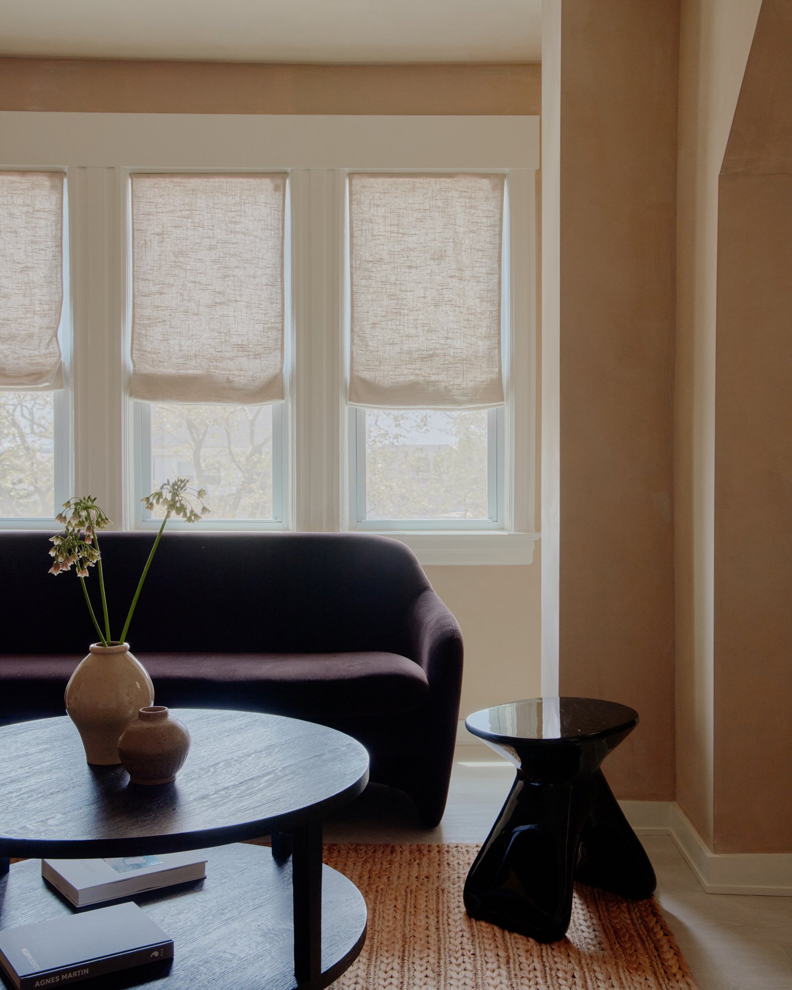 Queen Studio at The James Bradley, tucked under the eaves in Bradley Beach.