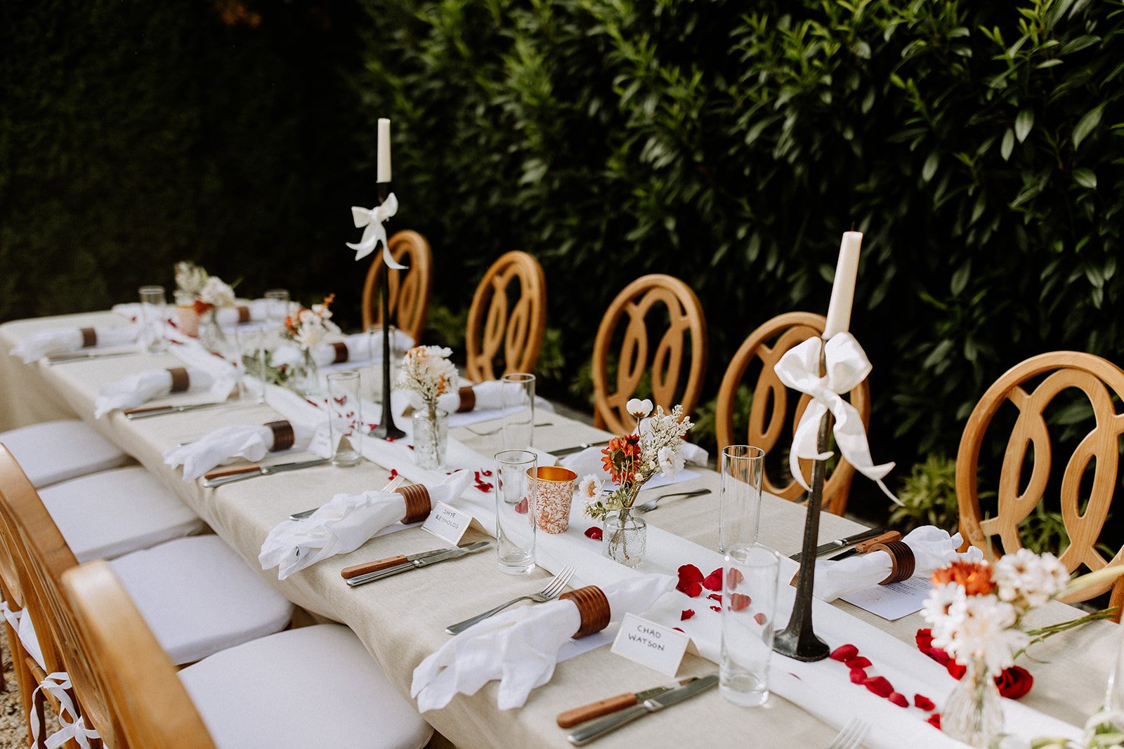 Elegant event setting at The James Bradley featuring refined coastal design and intimate indoor–outdoor spaces